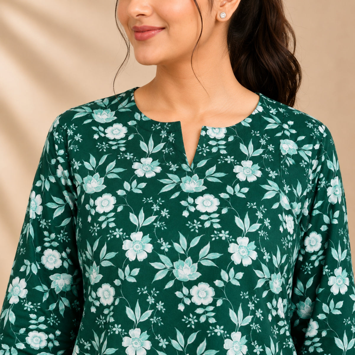 Emerald Meadow Floral Co-ord Set