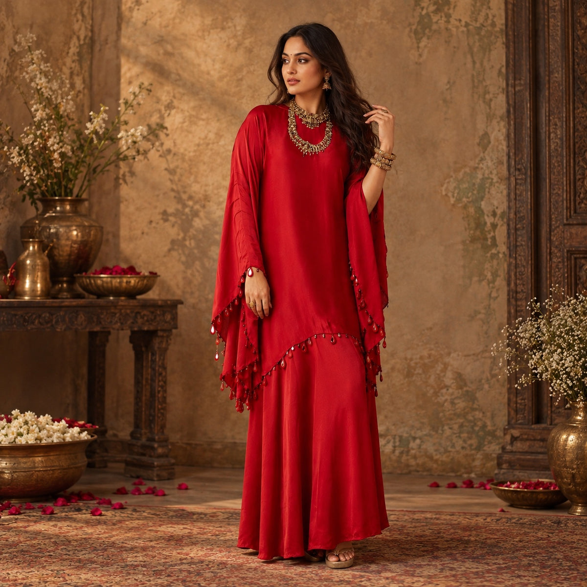 The Ruby Kaftan Set