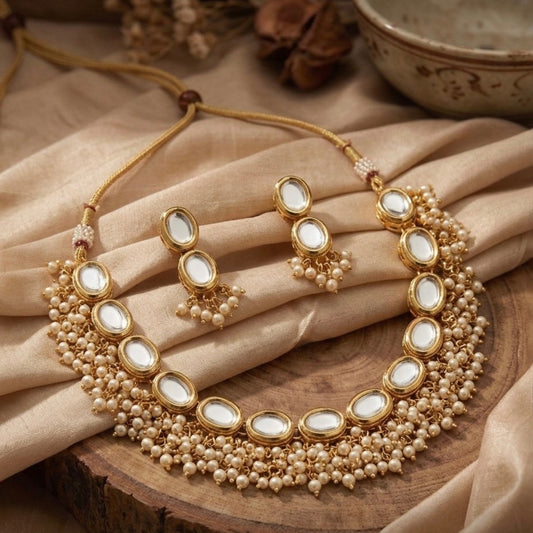 Kanak Kundan Necklace Set