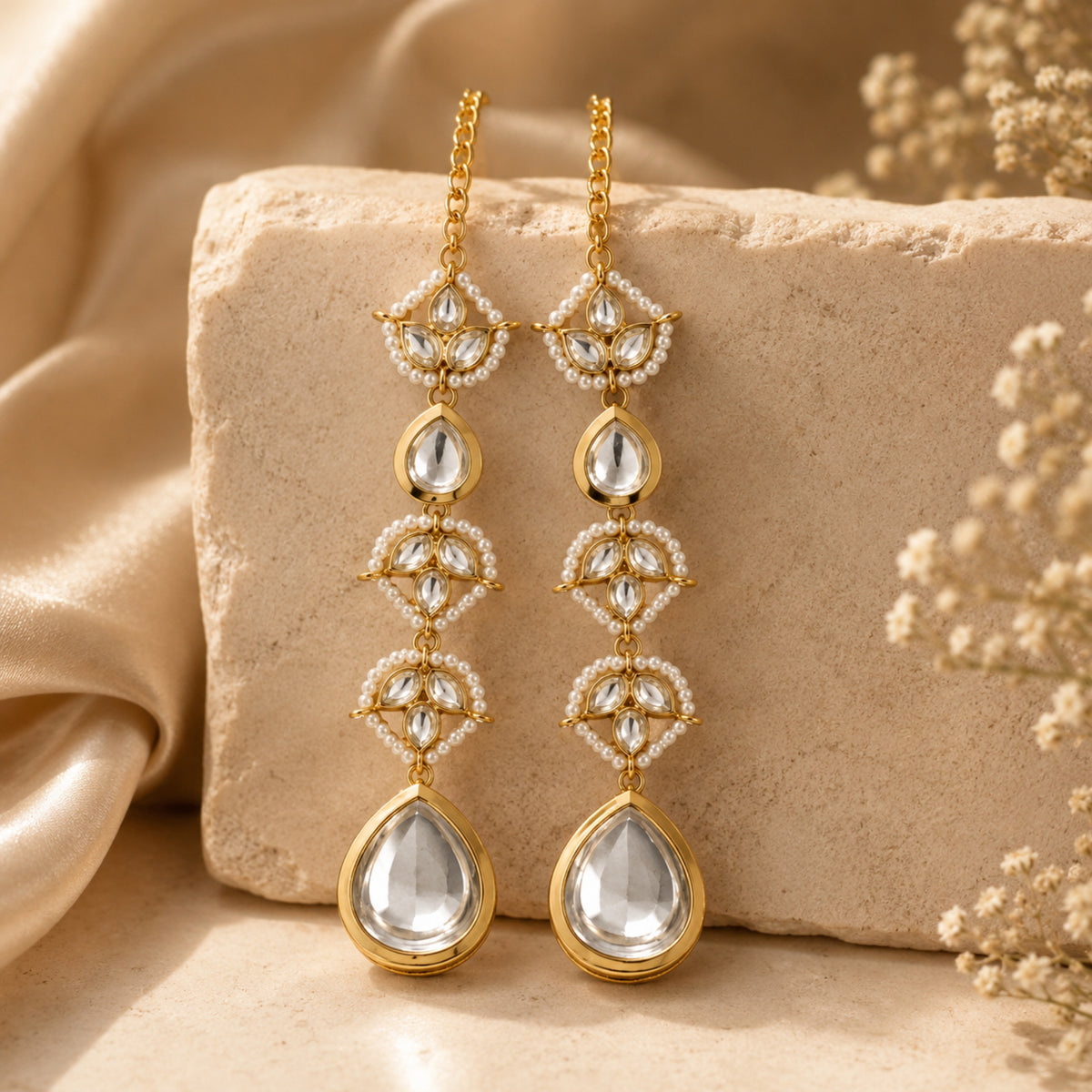 Kanak Teardrop Earrings